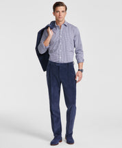 Tommy Hilfiger Mens Modern fit Dress Corduroy Pants 32 / 32 Blue Solid