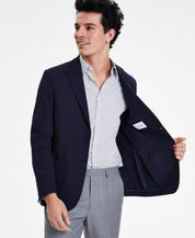 Calvin Klein Mens Slim fit Sport Coat Blazer 34 R Blue