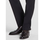 Calvin Klein Mens Slim fit Dress Pants 32 / 30 Black Solid Stretch