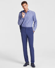 Hugo Boss Mens Modern fit Dress Pants 34 / 32 Blue Check