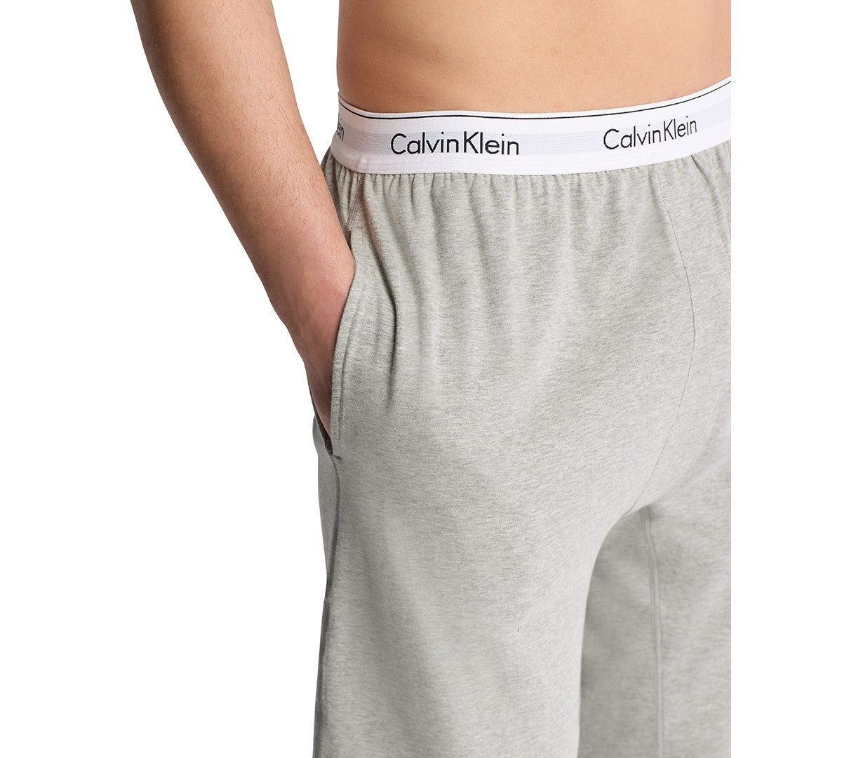 Calvin Klein Mens Jogger Pajama Pants Medium Gray Medium