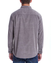 Weatherproof Vintage Mens  fit Button-Up Shirt Large Grey