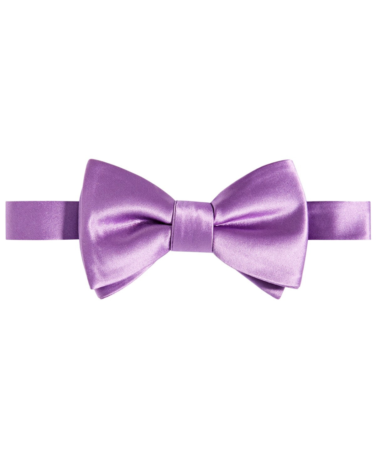 TAYION Mens Regular fit Bow Tie Necktie One Size Purple Solid