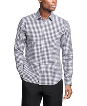 Tommy Hilfiger Mens Regular fit Dress Shirt Medium 15-15.5 32-33 Blue Plaid