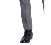 Calvin Klein Mens Slim fit Dress Pants 38 / 30 Mid Grey Solid Stretch