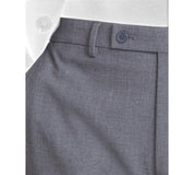 Calvin Klein Mens Slim fit Dress Pants 34 / 34 Grey Solid