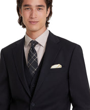 Calvin Klein Mens Slim fit Wool Suit Jacket Blazer 40 S Black Solid
