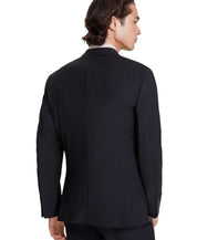 Calvin Klein Mens Slim fit Wool Suit Jacket Blazer 46 R Black Solid