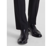 Dkny Mens Modern fit 2 Piece Suit 42 R Pants 35 / 32 Black Solid