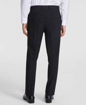 Dkny Mens Modern fit 2 Piece Suit 44 L Pants 37 / 34 Black Solid