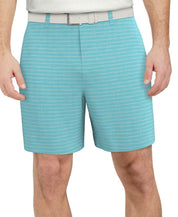 Pga Tour Mens Regular fit Golf Shorts 34 8 Inseam Blue Plaid