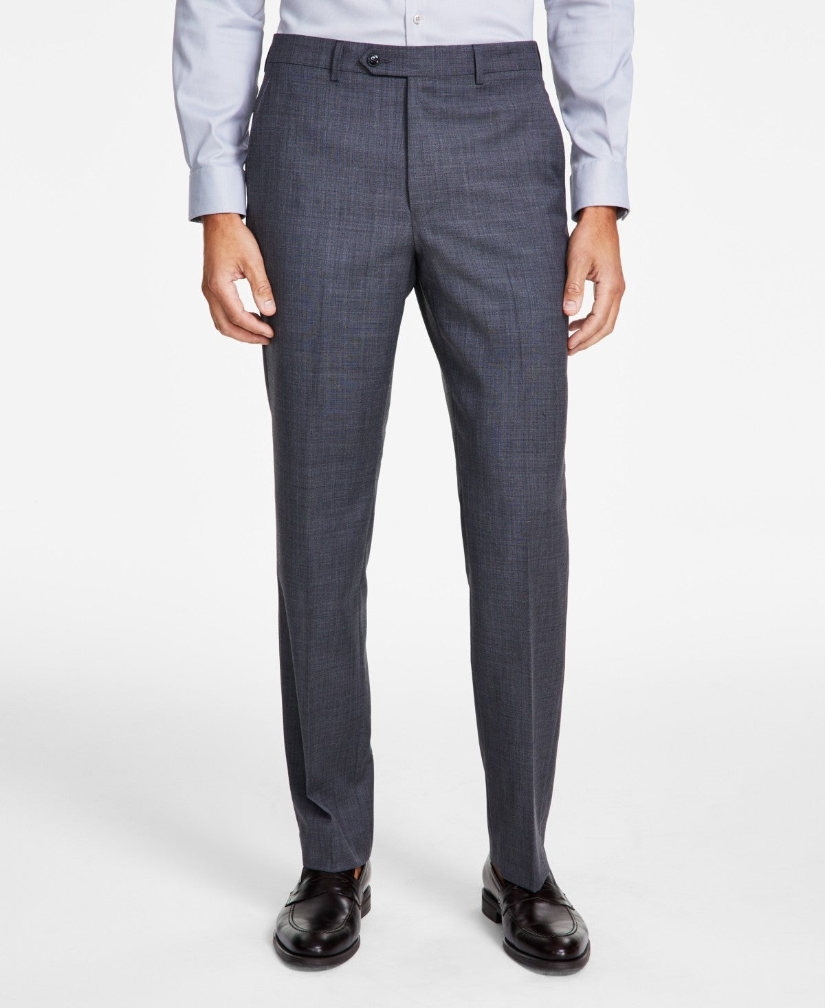 Michael Kors Mens Classic fit Dress Pants 40 / 29 Charcoal Grey Solid