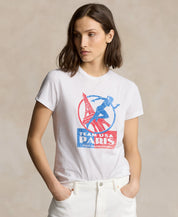 Polo Ralph Lauren Womens Regular fit Short Sleeve T-Shirt Large White Solid