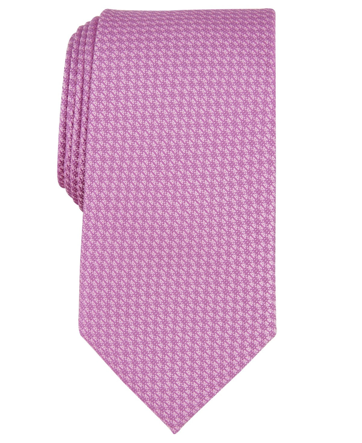 Michael Kors Mens Tie Necktie One Size Pink Rise Elsen