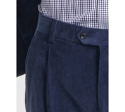 tommy hilfiger Mens Modern fit Dress Corduroy Pants 30 / 32 Blue Solid