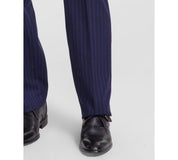 Michael Kors Mens Classic fit Dress Pants 36 / 32 Navy Blue Solid