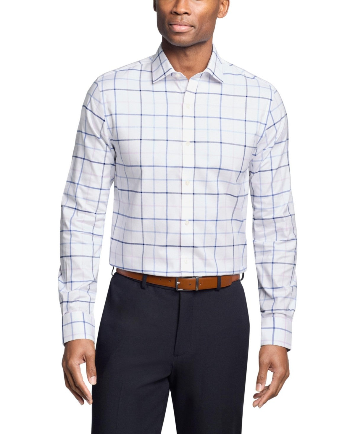 Tommy Hilfiger Mens Regular fit Dress Shirt Large 16.5 in 34-35 Purple –  Bristol Apparel Co