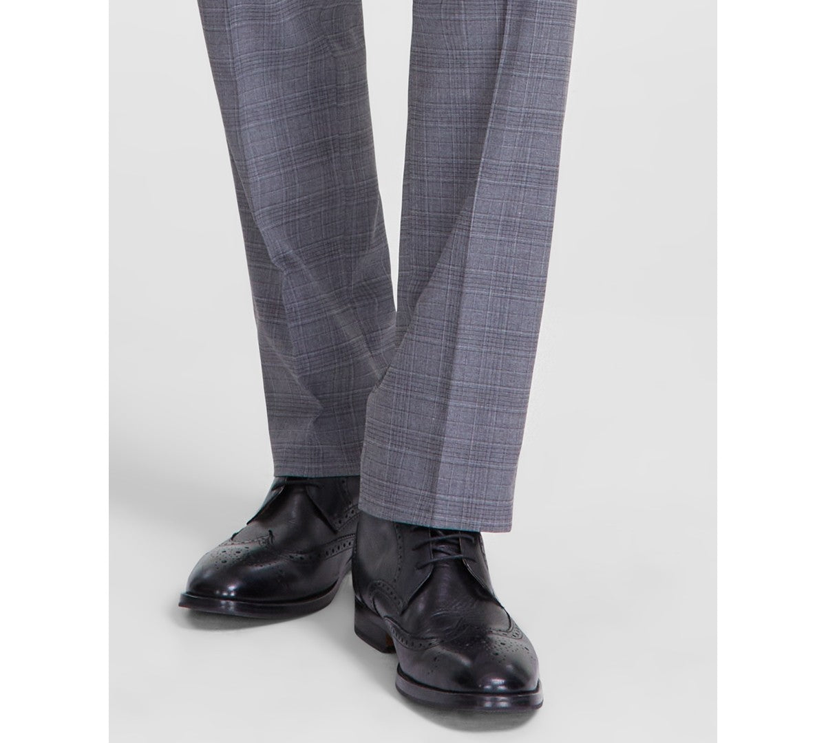 Michael Kors Mens Classic fit Dress Pants 38 / 34 Gray Plaid