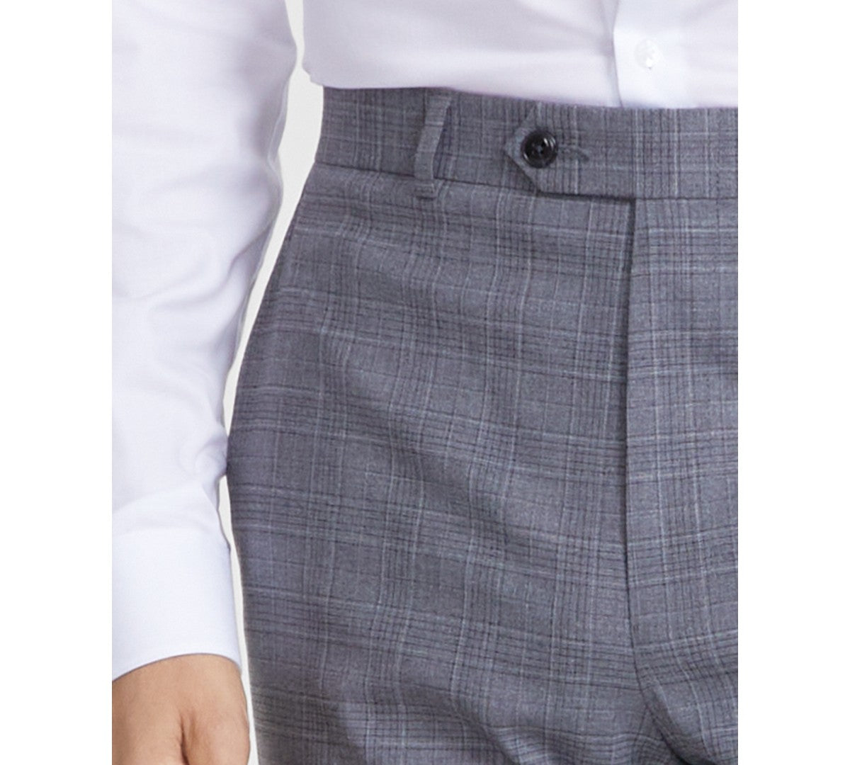 Michael Kors Mens Classic fit Dress Pants 30 / 30 Gray Plaid