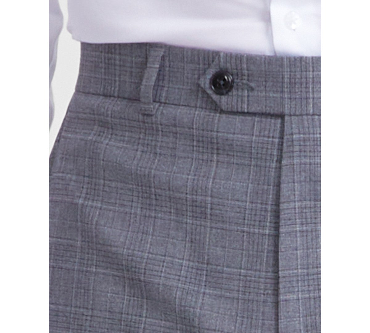 Michael Kors Mens Classic fit Dress Pants 38 / 34 Gray Plaid