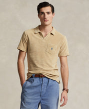 Polo Ralph Lauren Mens Regular fit Short Sleeve Polo Shirt XL Beige Solid