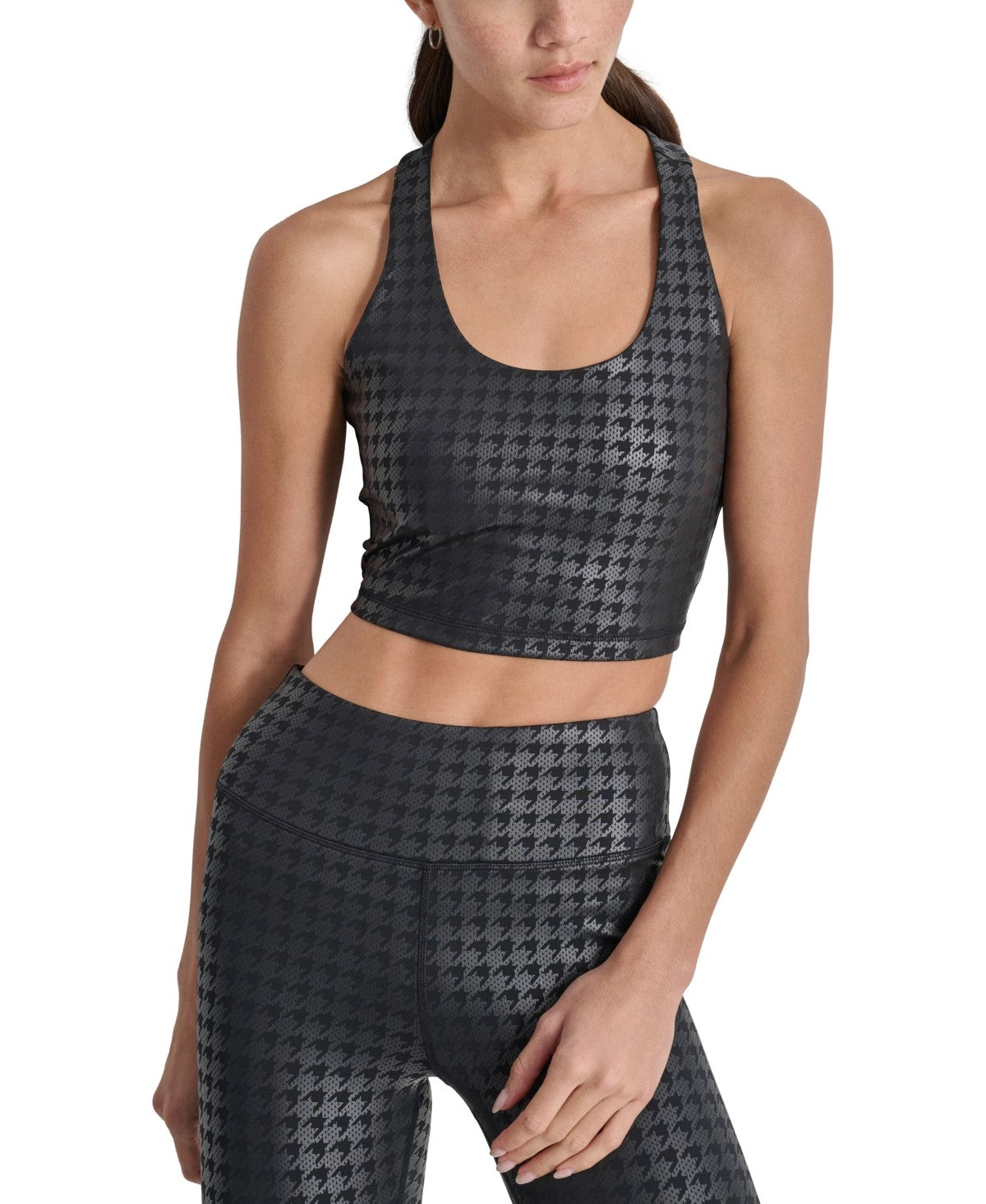 Dkny Women Regular fit Sleeveless Tank Top Shirt Small Black