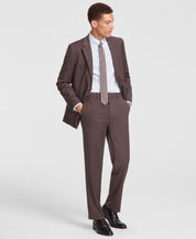 Nautica Mens Modern Fit Suit Jacket 40 Regular Brown NAF4450GAFF