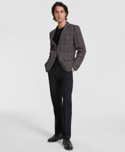 Vince Camuto Mens Slim fit Sport Coat Blazer 35 S Brown