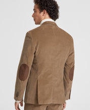 Tommy Hilfiger Mens Modern fit Corduroy Sport Coat Blazer 48 R Tan Solid Stretch