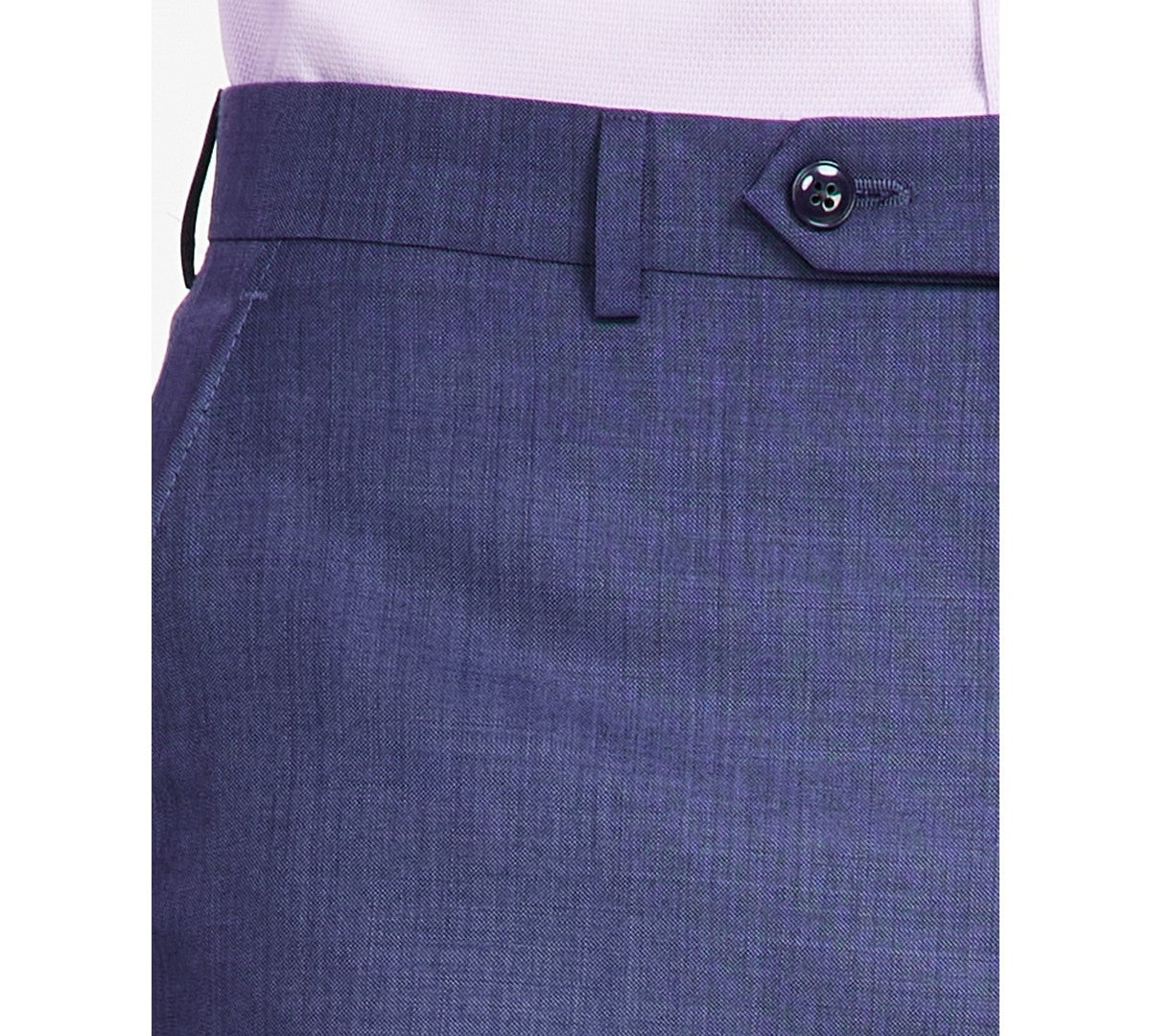 Michael Kors Mens Classic fit Wool Dress Pants 38 / 29 Blue Solid