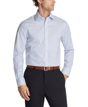 Tommy Hilfiger Mens Regular fit Dress Shirt Medium 15.5 in 32-33 Light Blue Plaid