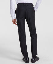 Hugo Boss Mens Modern fit 2 Piece Suit 38 S / 33 Waist Black Solid Stretch