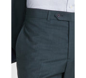 Brooks Brothers Mens Classic fit Dress Pants 30 / 30 Emerald Green Solid Stretch