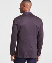 Bar Iii Mens Slim fit Sport Coat Blazer 36 S Burgundy Red Plaid