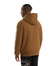 Ecko Unltd Mens Regular fit Hoodie Sweatshirt Medium Brown Full Zip
