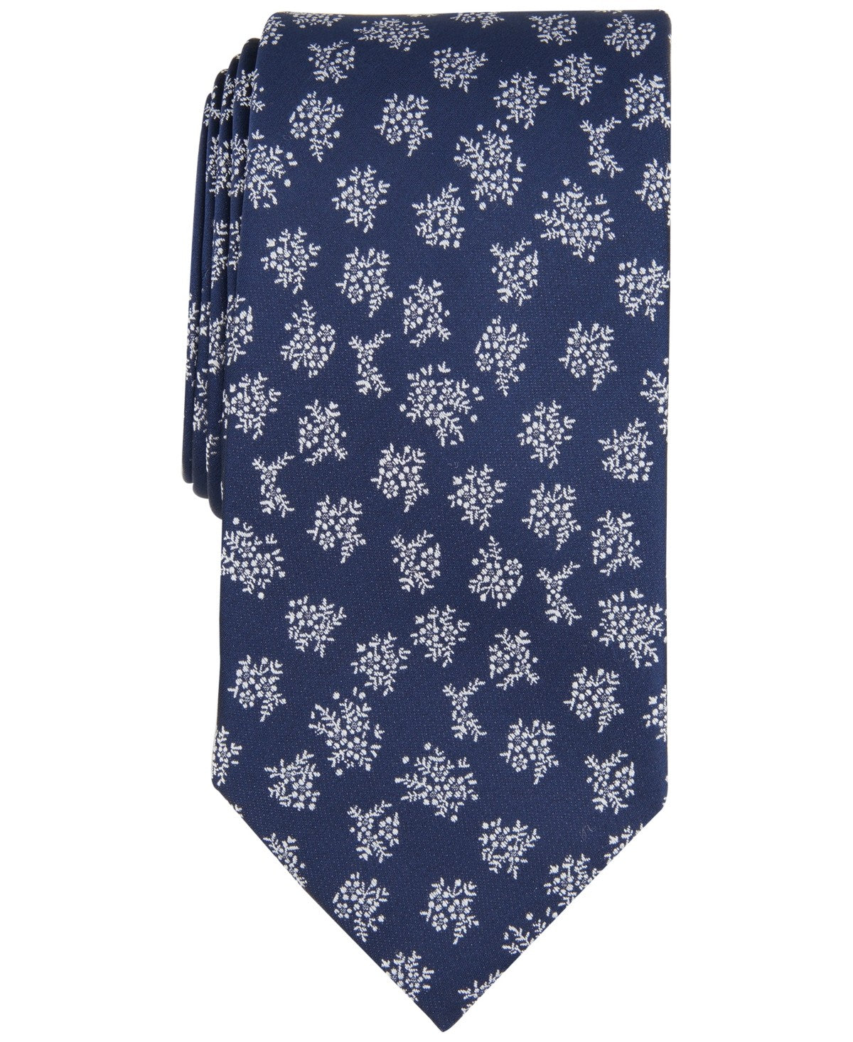 Michael Kors Men Regular fit Tie Necktie One Size Blue Edessa Floral