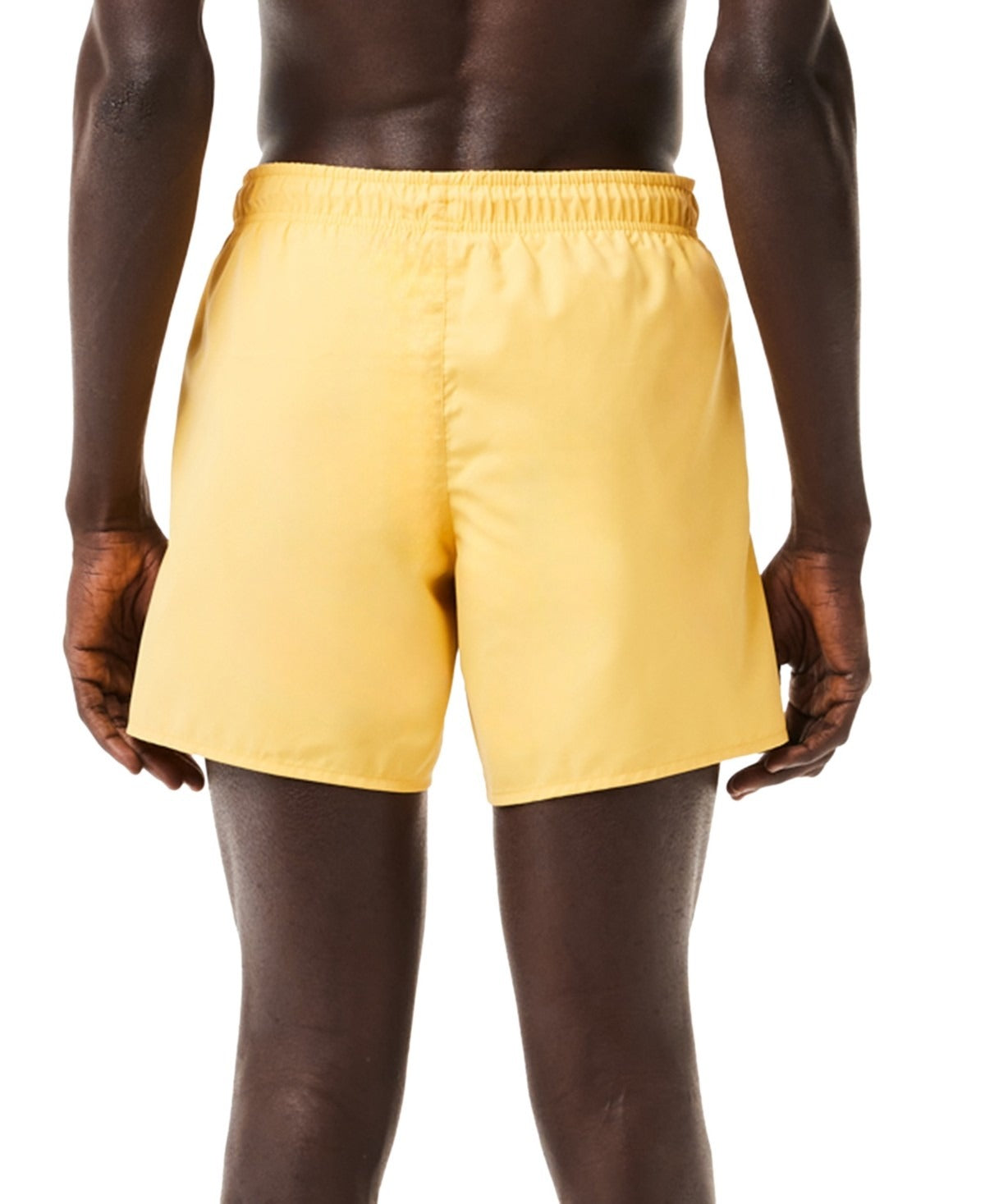 Lacoste Men's Light Quick-Dry Swim Shorts Size XL Yellow