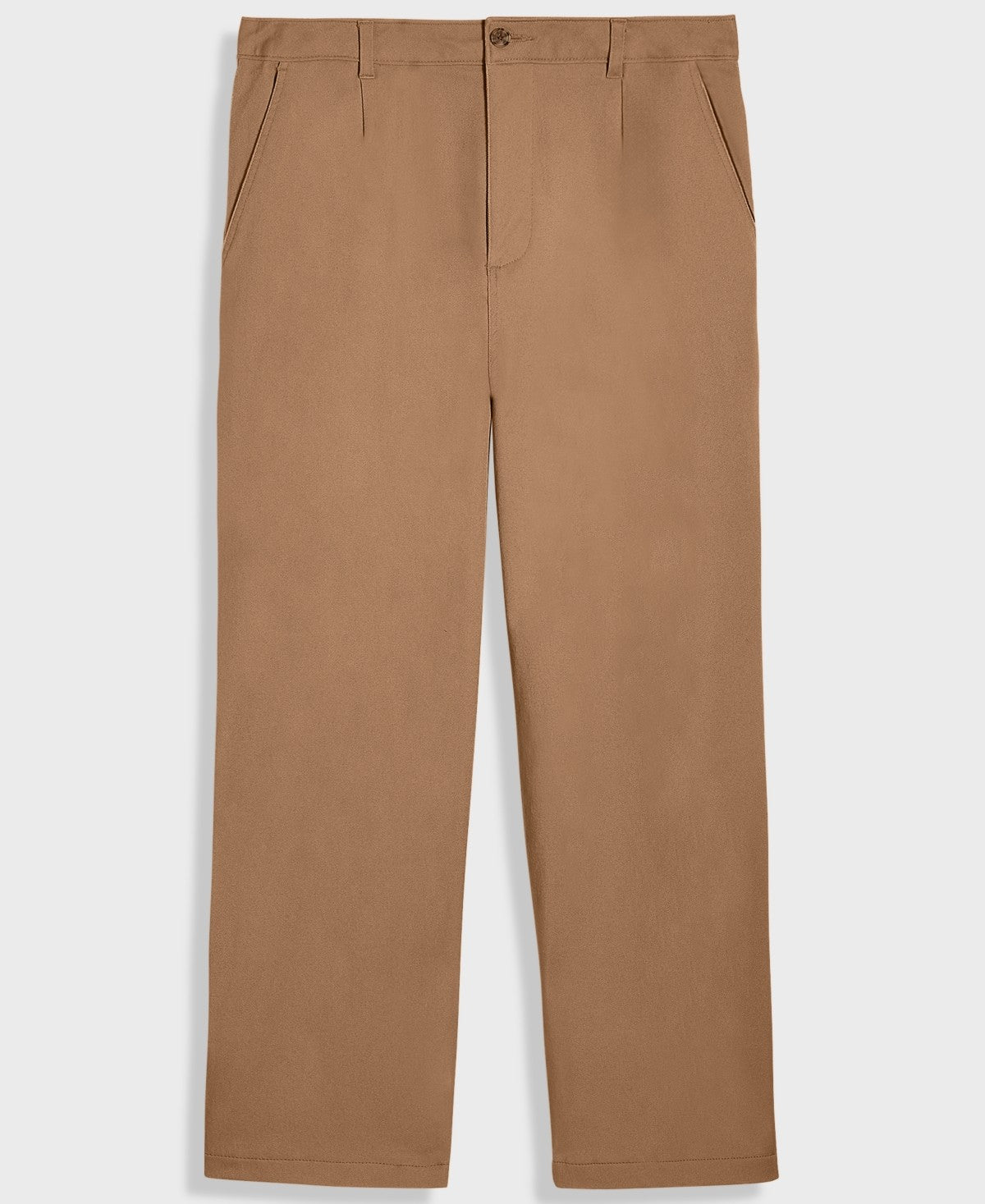 Mode Of One Mens Relaxed fit Casual Pants 30 Beige Solid