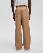Mode Of One Mens Relaxed fit Casual Pants 30 Beige Solid