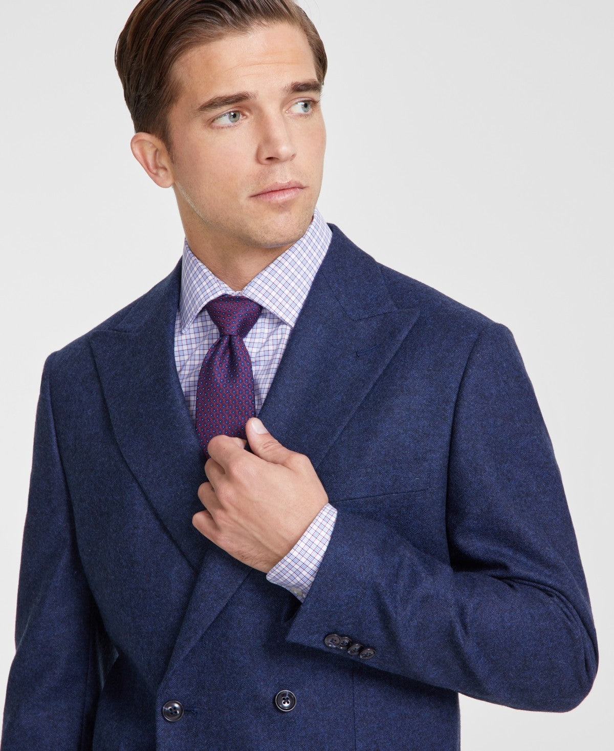 Tommy Hilfiger Mens Modern fit Suit Jacket Blazer 44 R Blue Solid
