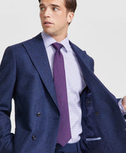 Tommy Hilfiger Mens Relaxed fit Double Breasted Suit Jacket Blazer 44 L Blue