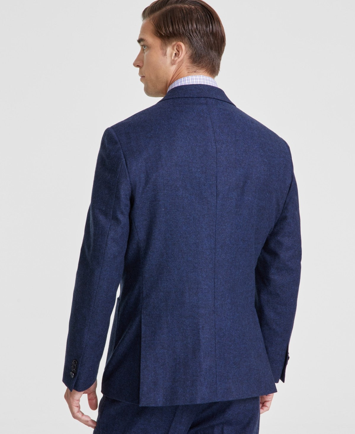 Tommy Hilfiger Mens Relaxed fit Double Breasted Suit Jacket Blazer 44 L Blue