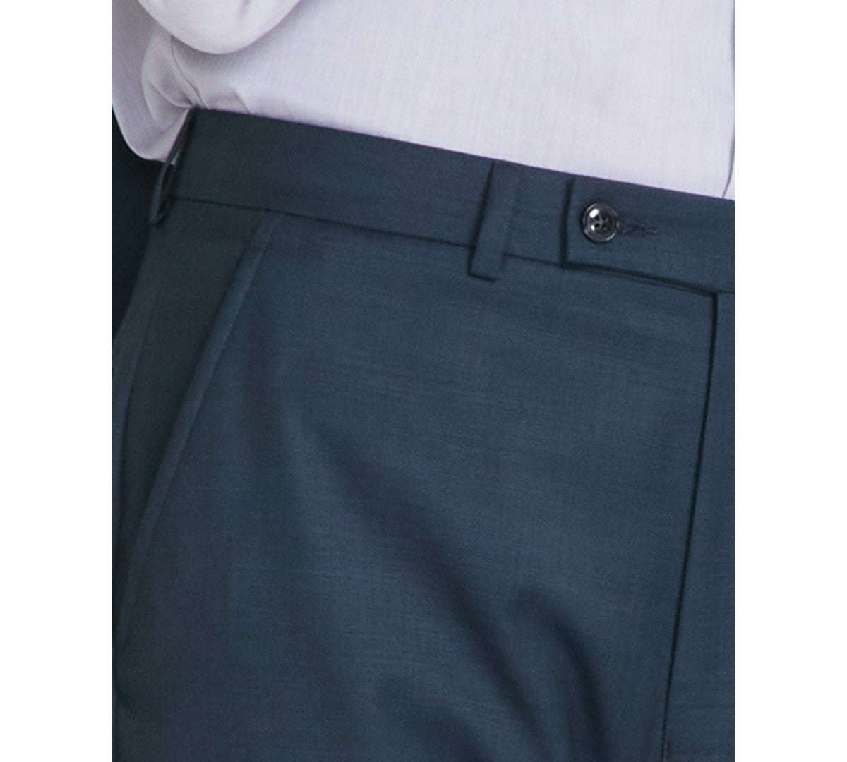 Calvin Klein Mens Slim fit Dress Pants 30 / 32 Green Solid Stretch