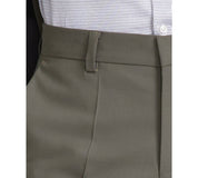 Hugo Boss Mens Modern fit Dress Pants 34 / 32 Green Solid Stretch
