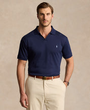 Polo Ralph Lauren Mens Classic fit Short Sleeve Polo Shirt 2XLT Blue Solid