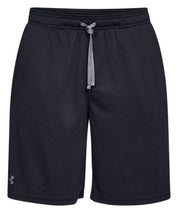 Under Armour Mens Regular fit Athletic Basketball Shorts Small Black Solid