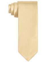 Tayion Collection Men Regular fit Tie Necktie One Size Yellow Solid