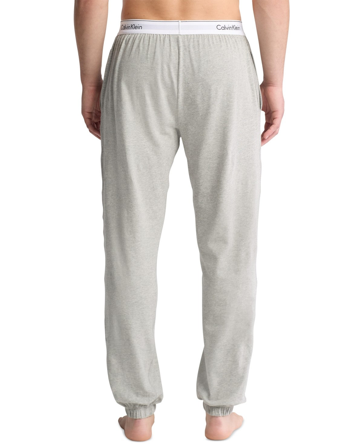 Calvin Klein Mens Jogger Pajama Pants Medium Gray Small
