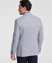 Michael Kors Mens Classic fit Sport Coat Blazer 44 S Grey Herringbone
