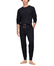 Tommy Hilfiger Mens Thermal Jogger Pajama Pants Navy Medium